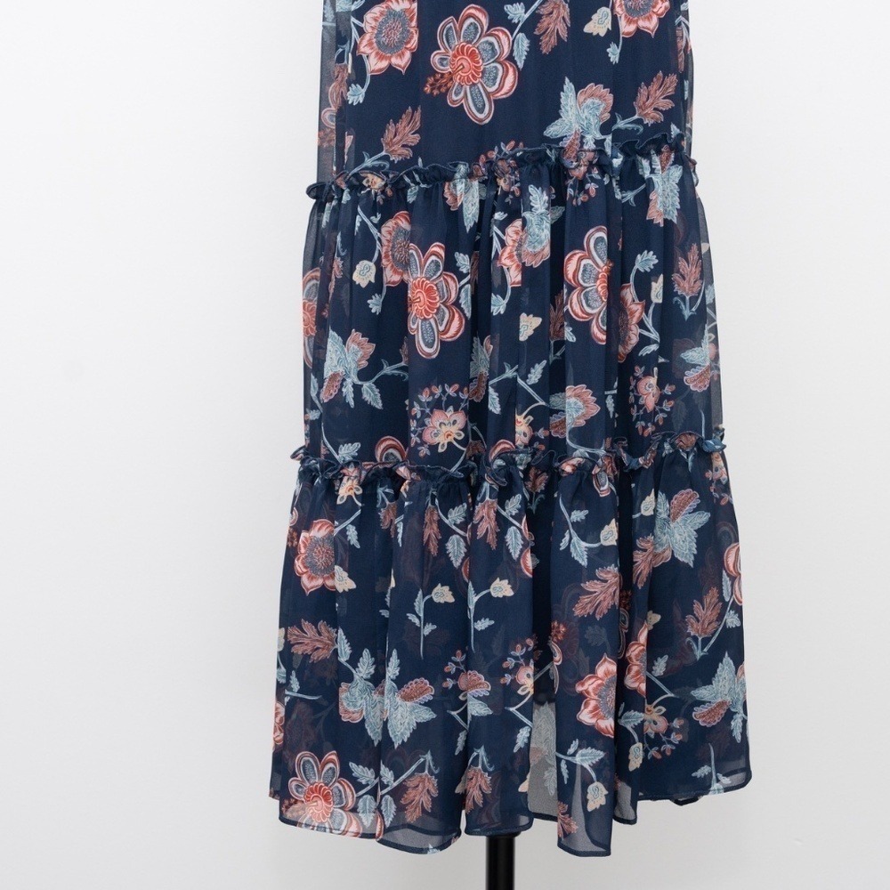 SACHIN & BABI Dalia tiered floral-print chiffon midi dress. - Picture 10 of 15